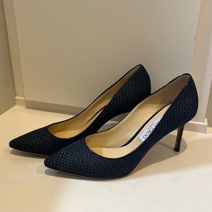 Jimmy Choo Romy Fabric Heels Euro 40